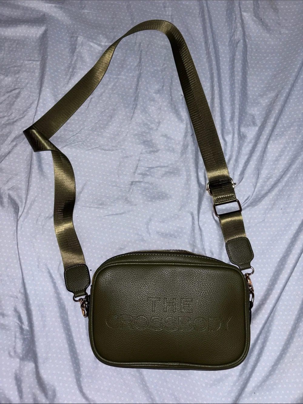 The Crossbody Olive Green Men’s Crossbody Bag